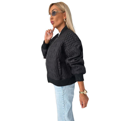 Cleora Damen Steppjacke Leicht Reißverschluss