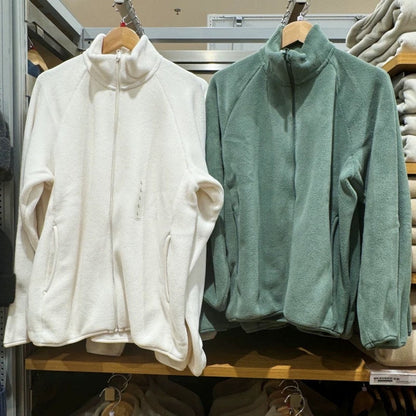 Damen Fleecejacke Hochkragen Seitentaschen Norvielle - Norvielle