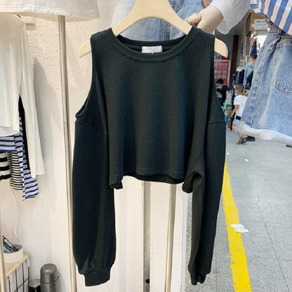 Damen Crop- Langärmlig Norvielle