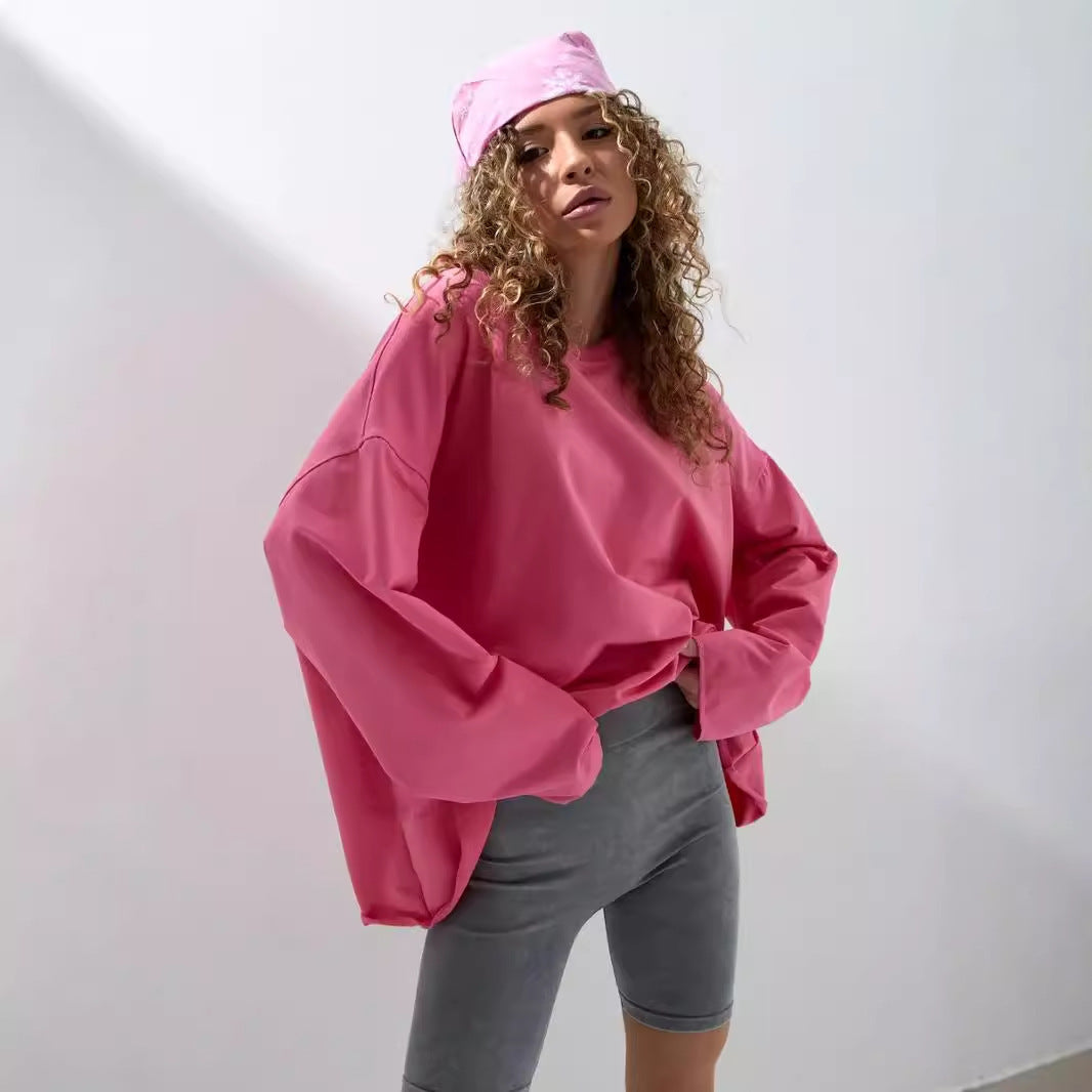 Damen Oversize Sweatshirt Drop-Shoulder Norvielle - Norvielle