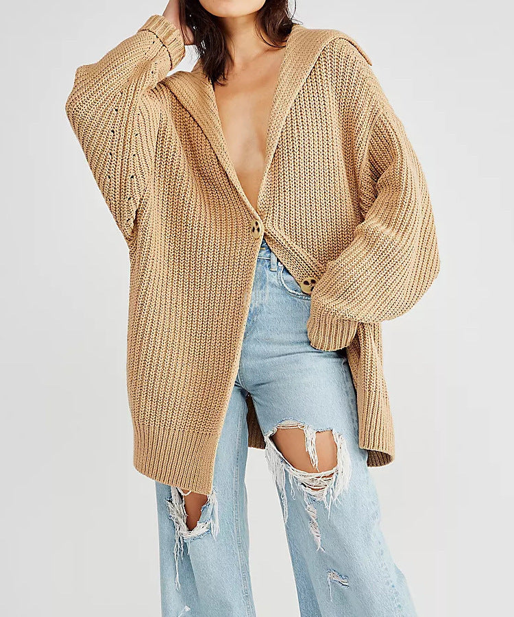 Damen OverSize Strickjacke Norvielle