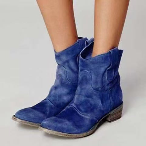 Damen Wildleder Stiefeletten