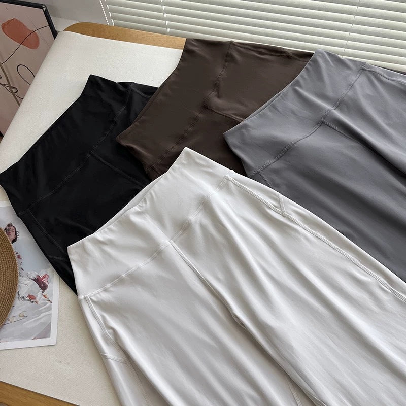Damen Relaxhose Hochbund Weite Bein Norvielle