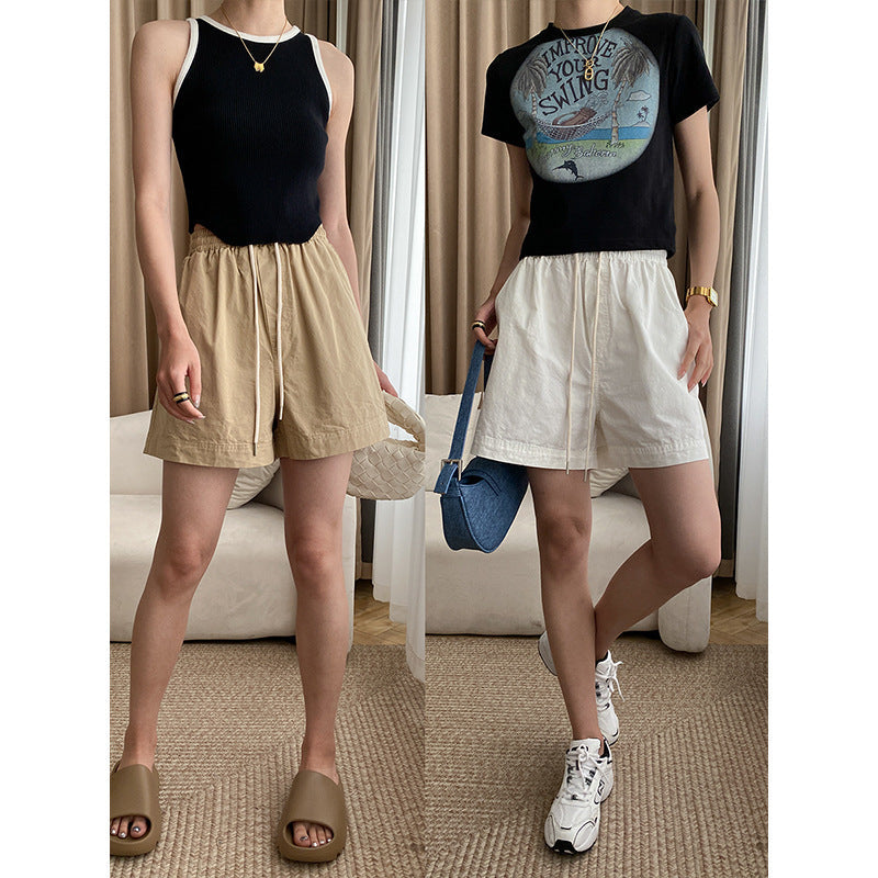 Damen T-Shirt und Shorts Set mit Grafiken Norvielle - Norvielle