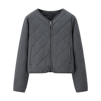 Damen Steppjacke Praktische Taschen Moderner Schnitt Norvielle