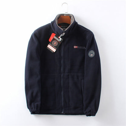 Herren Fleecejacke Ultra Weich Schwarz - Norvielle