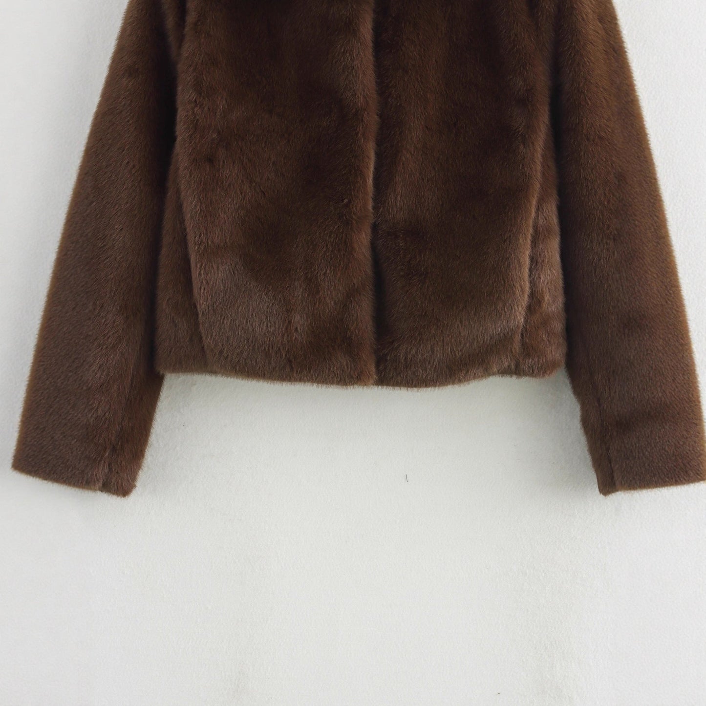 Damen Kunstpelzjacke Kuschelig Norvielle