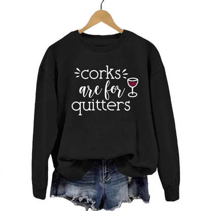 Damen Sweatshirt Lässiger Schnitt Mit Kreativem Spruch Norvielle