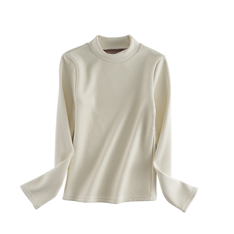 Damen Langarmshirt Rollkragen Norvielle
