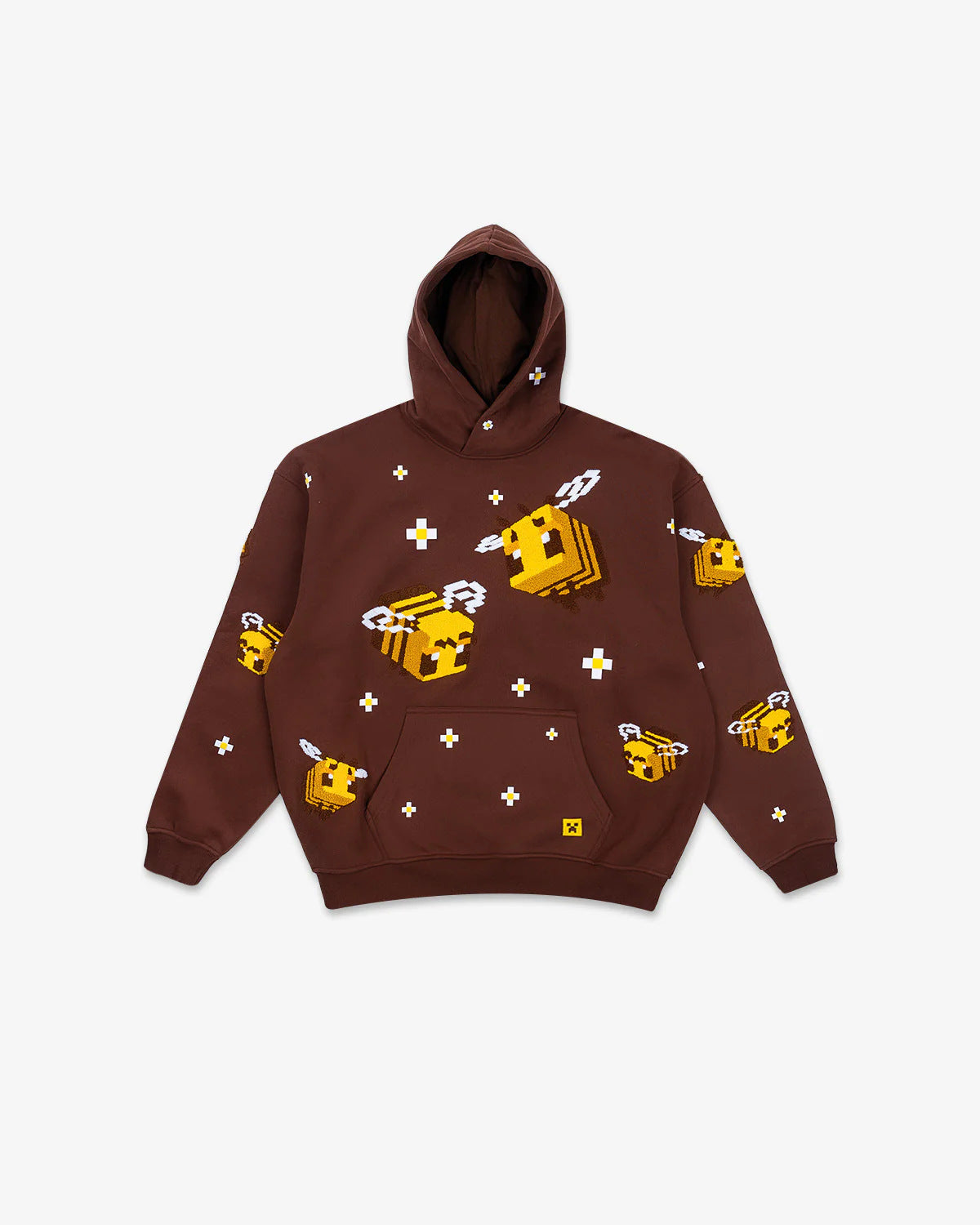 Damen Kapuzenpullover Bienen-Design Gemütlich Norvielle