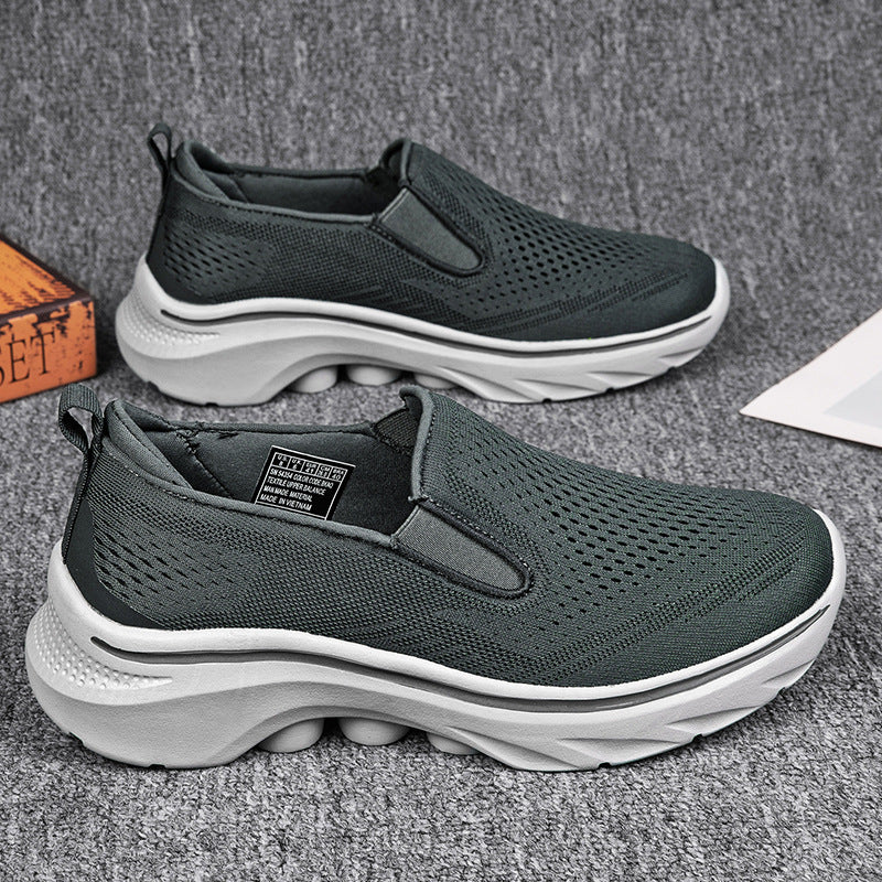 Damen Freizeitschuhe Schlupfform Strukturierte Laufsohle
