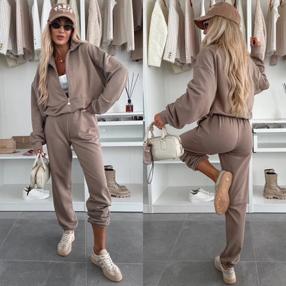 Damen Sweatset Hochkragen Norvielle - Norvielle