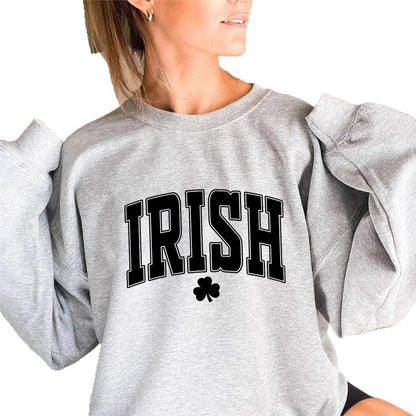 Damen Sweatshirt Irisches Design Baumwolle Norvielle