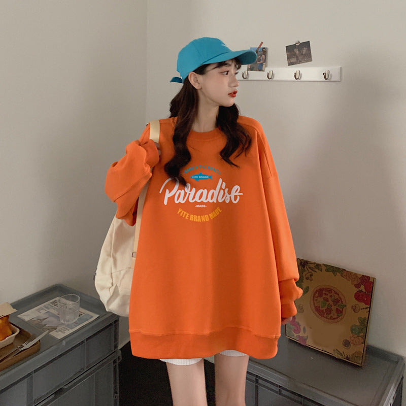 Damen Oversized Pullover Hochwertiges Material Kreatives Grafikdesign - Norvielle