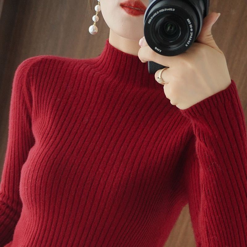 Damen Rollkragenpullover Figurschmeichelnd Norvielle