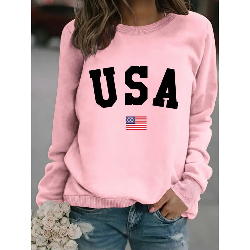 Damen Sweatshirt Modernes Statement Gemütlich Norvielle