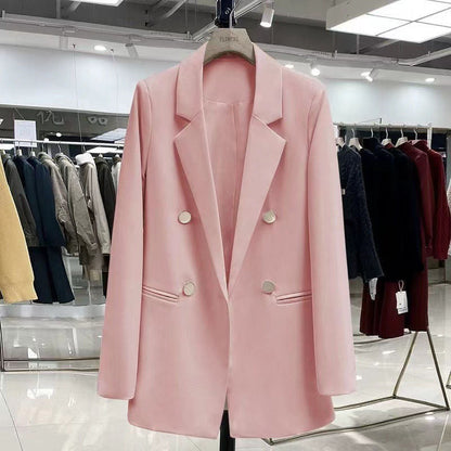 Damen Blazer Doppelter Knopfleiste Modern