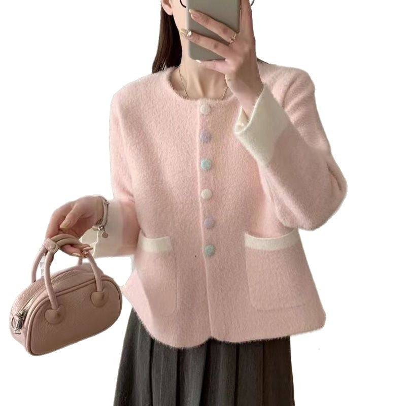 Damen Strickjacke Lässig Norvielle