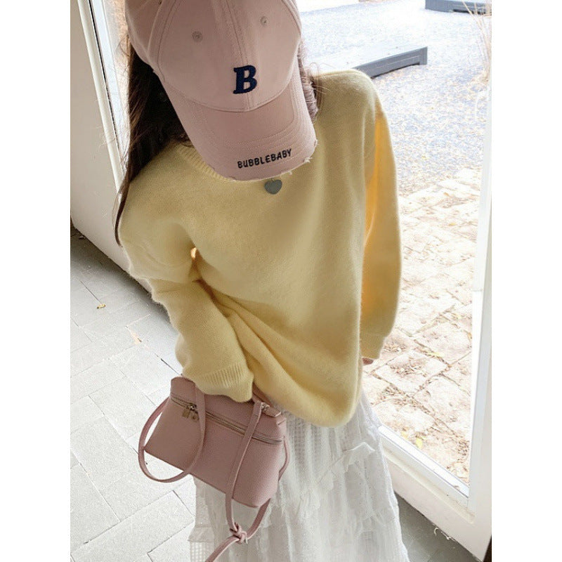Damen Strickpullover Oversized Norvielle