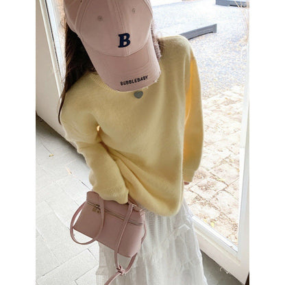 Damen Strickpullover Oversized Norvielle