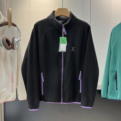 Damen Fleecejacke Weich Reißverschluss Norvielle