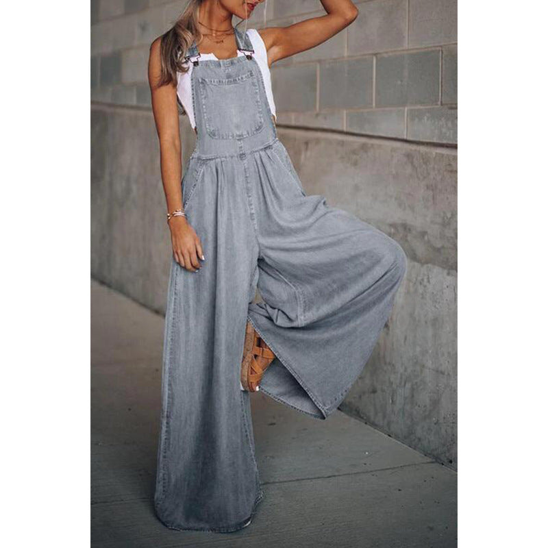 Damen Denim-Jumpsuit