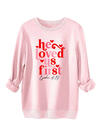 Damen Sweatshirt Lässiger Schnitt Mit Spruch Norvielle