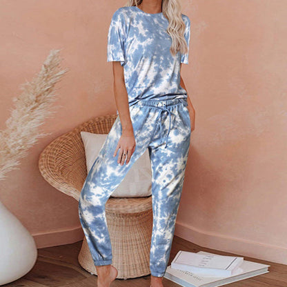 Damen Lounge Set Batikdesign Norvielle