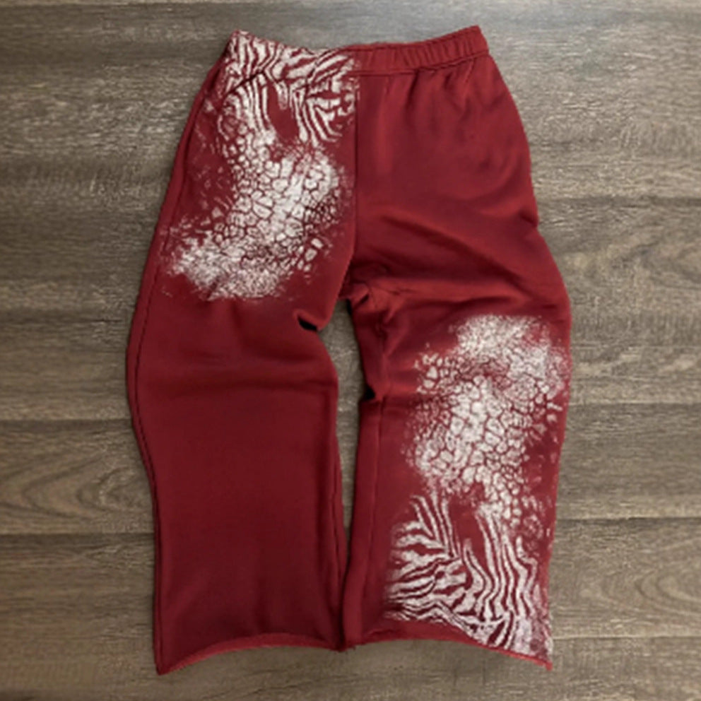Damen Freizeithose Tiermuster Norvielle