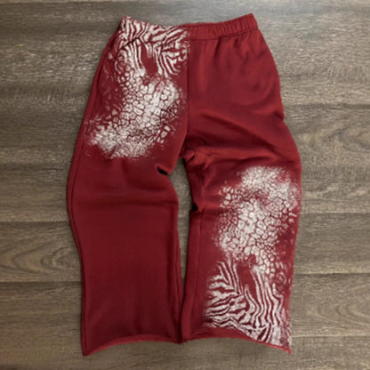 Damen Freizeithose Tiermuster Norvielle