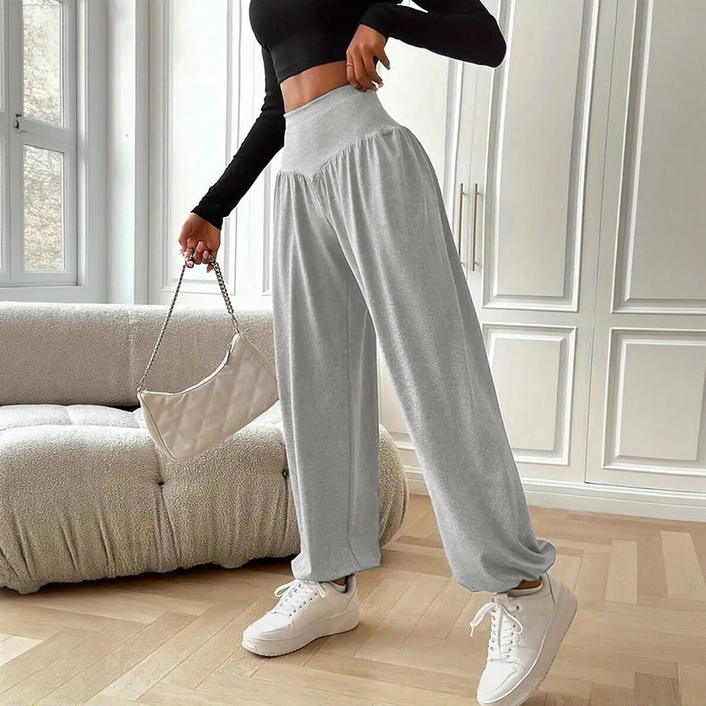 Damenhose Hochwerder mit Weitem Bein Norvielle