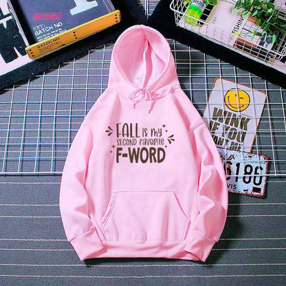 Damen Kapuzenpullover Lässiger Schnitt Mit Spruch