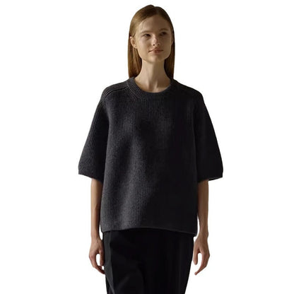 Damen Strickpullover Kurzärmelig Weich Norvielle