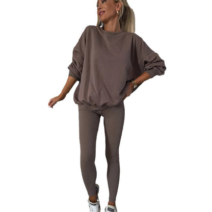 Damen Sweatpullover Überschnittene Schultern Norvielle