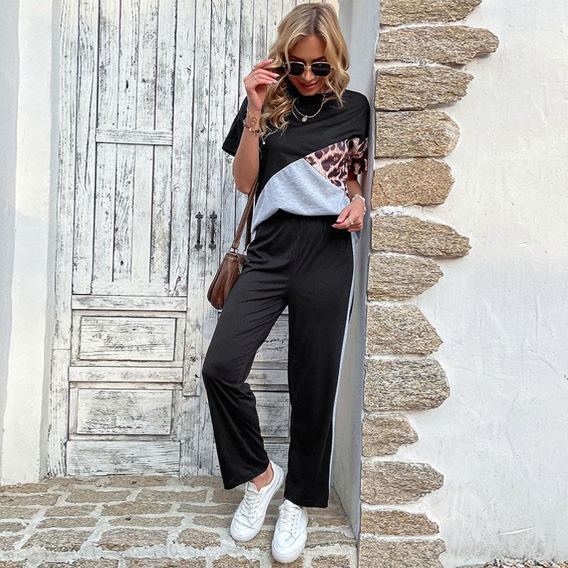 Damen Sport-Jumpsuit Kunterbunt Lässiger Schnitt
