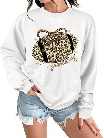 Damen Sweatshirt Sportmotiv Lässig Norvielle