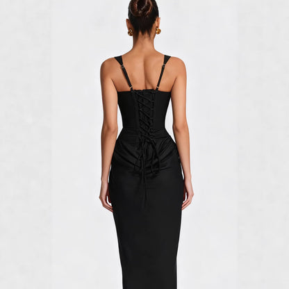 Damen Abendkleid Figurbetont Norvielle Mit Fütterung