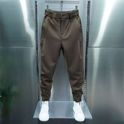 Tommaso Herren Casual-Hosen Komfort Stil