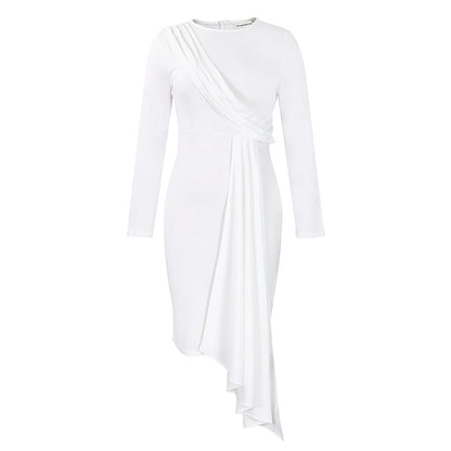 Damen Abendkleid Drapiert Norvielle