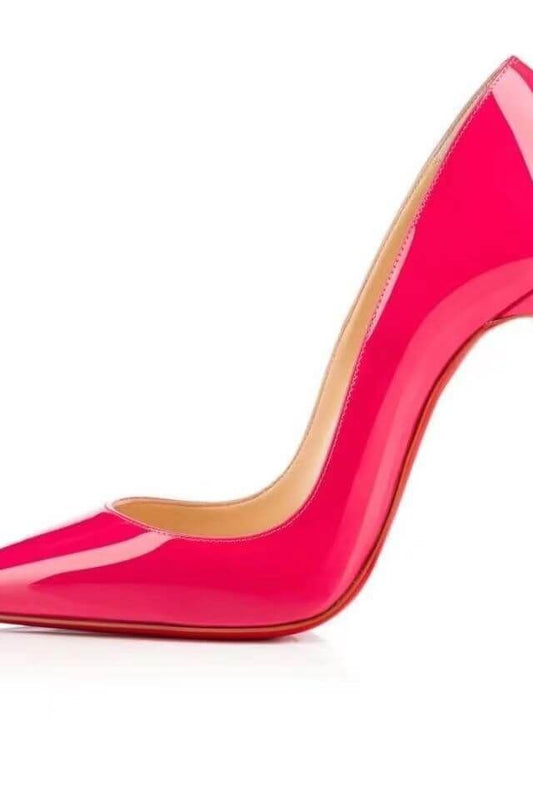 Norvielle Damen Spitze Schuhe Roter Boden - Norvielle