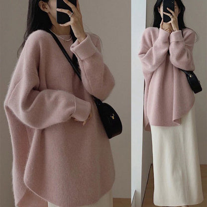 Damen Oversized Pullover Weich Norvielle - Norvielle