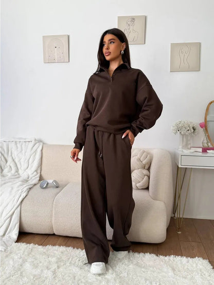 Damen Poloshirt mit weiten Hosen Norvielle