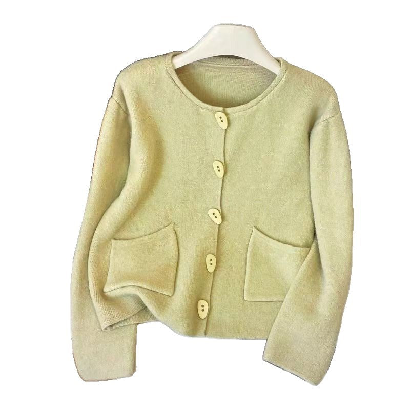 Damen Strickjacke Kuschelig mit Zierstichen Norvielle