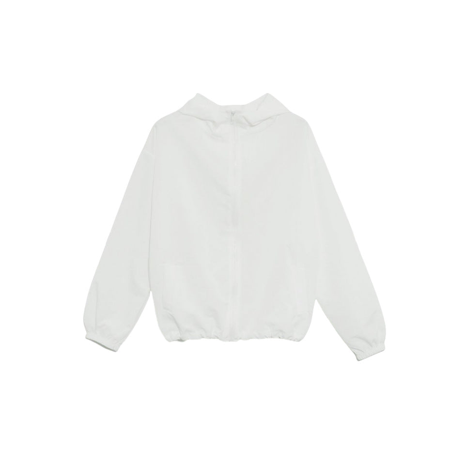 Damen Leichte Kapuzenjacke Funktionales Material Norvielle