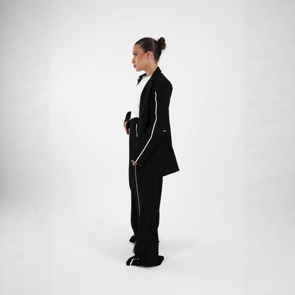 Damen Blazer kontrastierende Details Norvielle