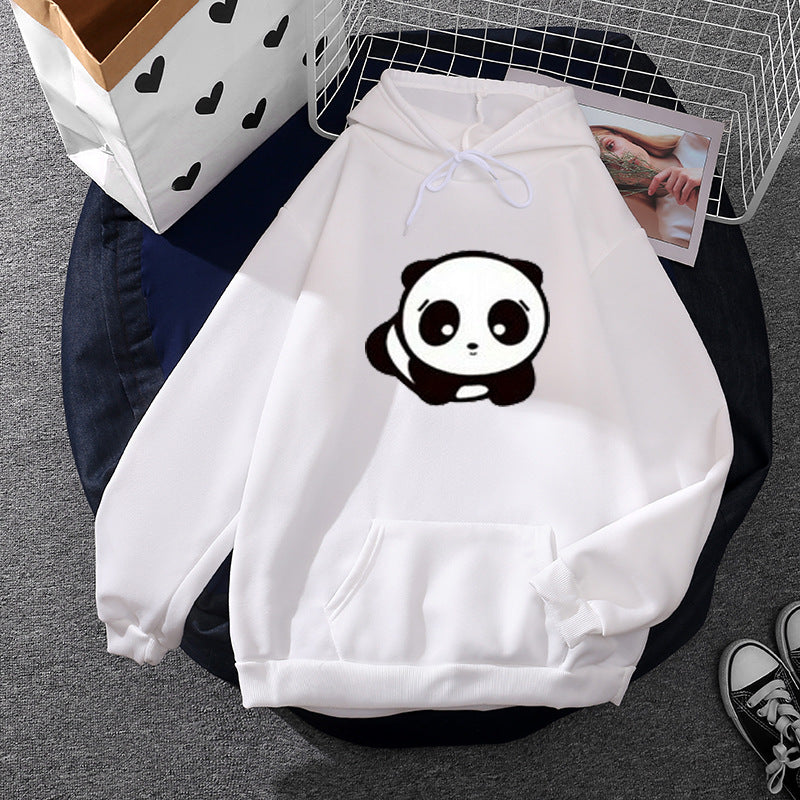 Damen Kapuzenpullover Panda-Design - Norvielle
