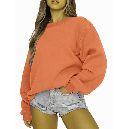 Damen Sweatshirt Lässiger Schnitt Voluminöse Ärmel Norvielle