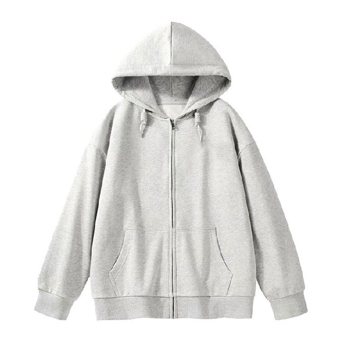 Damen Kapuzen-Sweatjacke Ergonomisch Reißverschluss