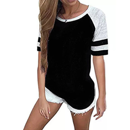 Damen Sport-T-Shirt Atmungsaktives Material Lässig