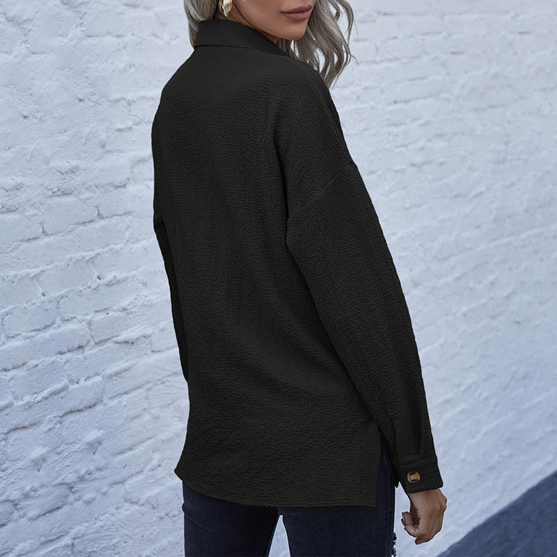 Damen Hemdbluse Lässig Norvielle